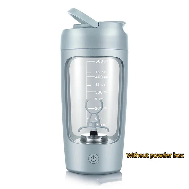ProBlend Electric Whey Protein Shaker Bottle - Portable, Rechargeable