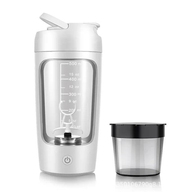 ProBlend Electric Whey Protein Shaker Bottle - Portable, Rechargeable