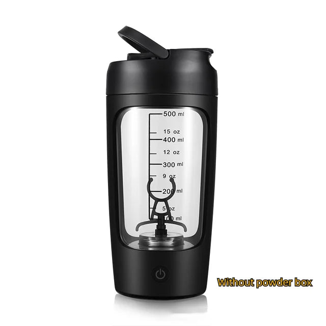 ProBlend Electric Whey Protein Shaker Bottle - Portable, Rechargeable