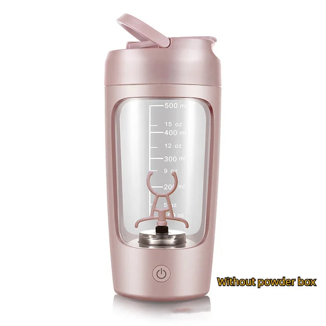 ProBlend Electric Whey Protein Shaker Bottle - Portable, Rechargeable