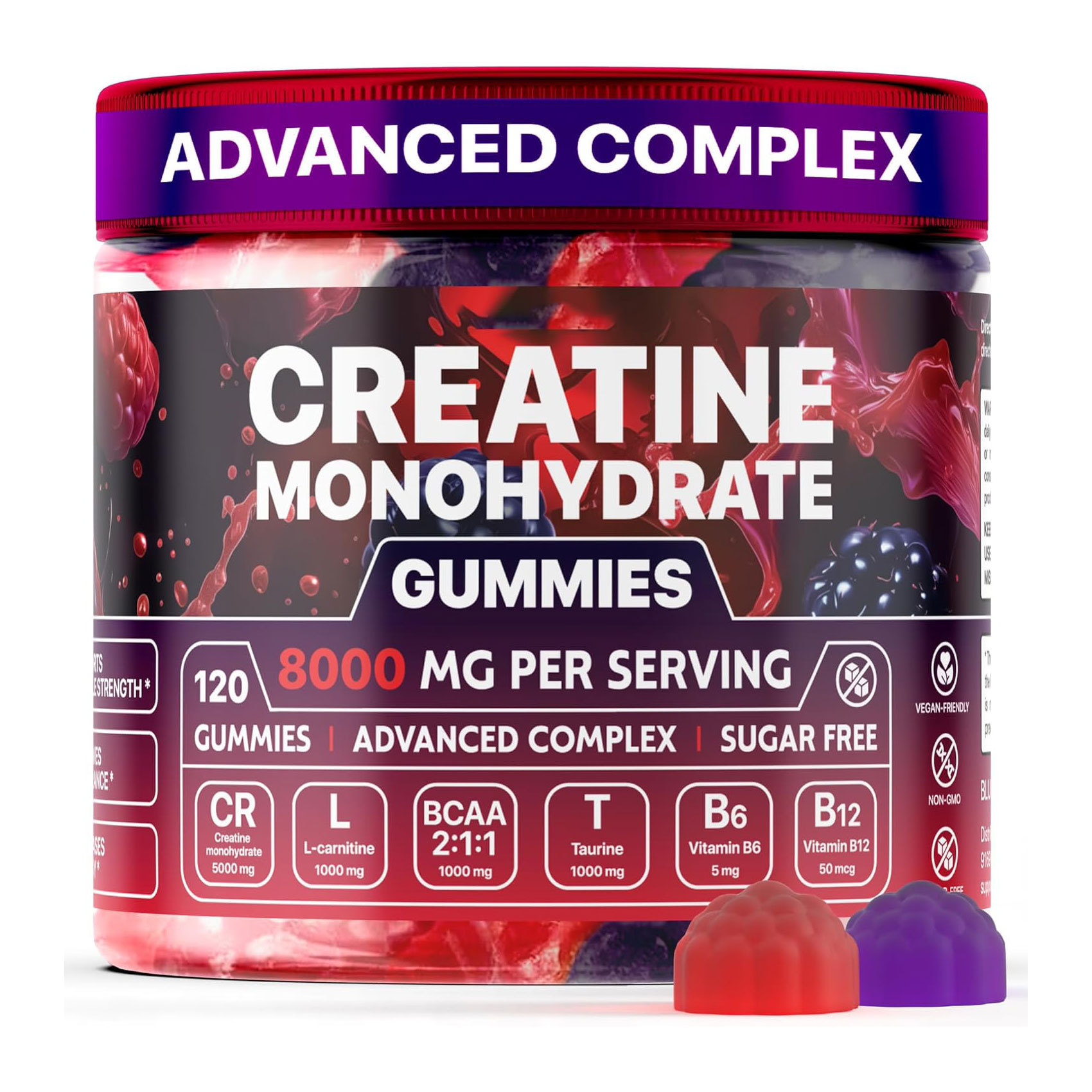 Elite Muscle-Building Gummies for Strength & Recovery Support