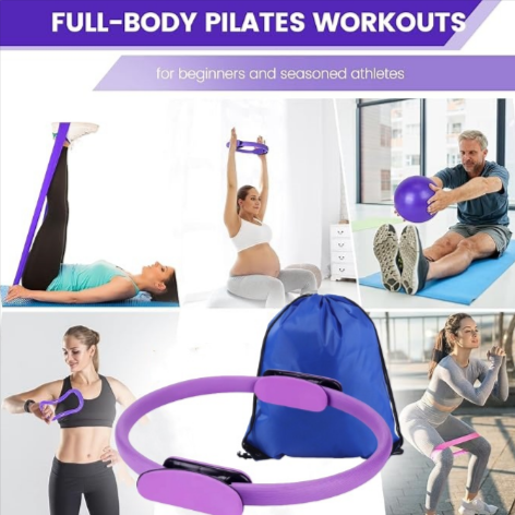 Premium 13-Piece Yoga & Pilates Kit – Complete Studio Set