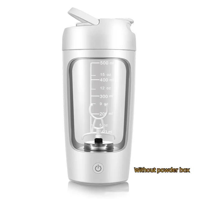 ProBlend Electric Whey Protein Shaker Bottle - Portable, Rechargeable