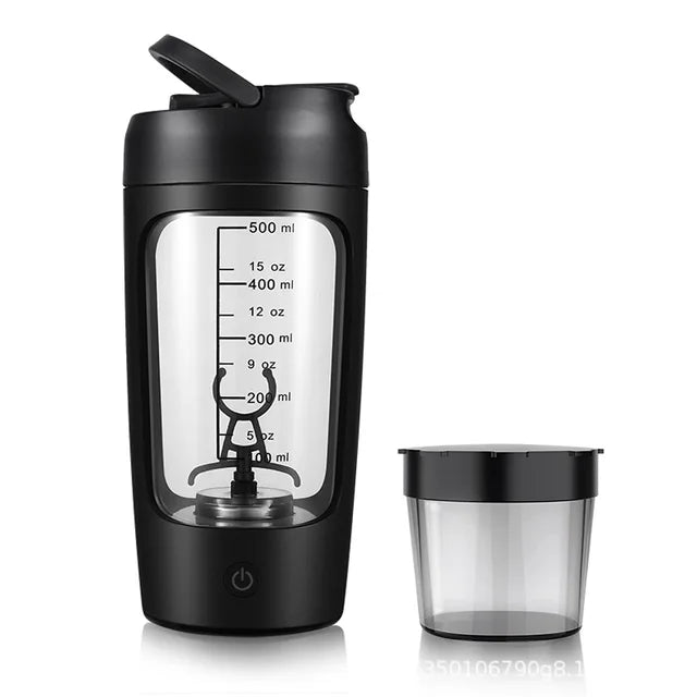 ProBlend Electric Whey Protein Shaker Bottle - Portable, Rechargeable